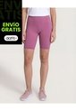 Biker Deportivo Con Bolsillo  Para Mujer Morado Ostu de Ostu