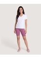 Biker Deportivo Con Bolsillo  Para Mujer Morado Ostu de Ostu