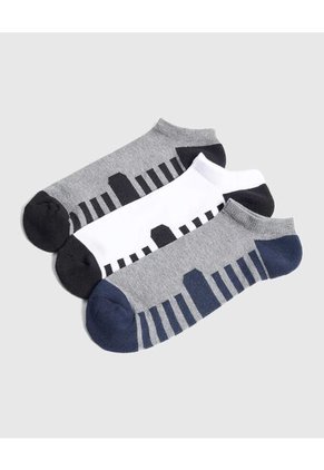 Medias Para Hombre Invisible Color Negro Marca Ostu #60980326