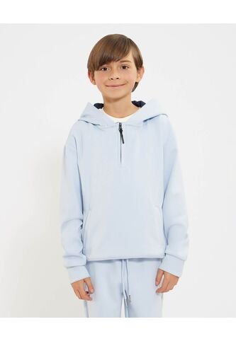 Buzo Para Niño Zipper Color Celeste Marca Ostu #80060148 Ostu
