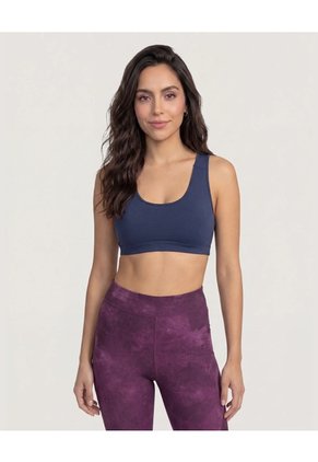 Top Deportivo De Tiras Para Mujer Azul Ostu