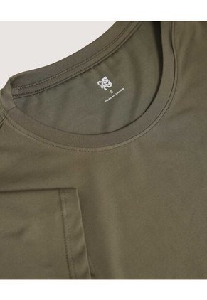 Camiseta Para Mujer Crop Top Color Verde Marca Ostu #40092551