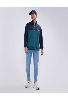 Jean Para Hombre Carrot Color Azul Claro Marca Ostu #60160355