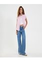 Jean Para Mujer Wide-Leg Color Azul Marca Ostu #40160579 de Ostu