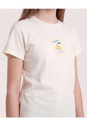 Pack X2 Camisetas Summer Para Niña  Infantil Niña Crema Ostu