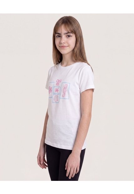 Pack X2 Camisetas Marinas Para Niña  Infantil Niña Negro Ostu