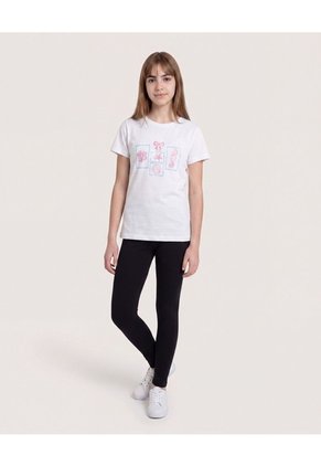 Pack X2 Camisetas Marinas Para Niña Infantil Niña Negro Ostu