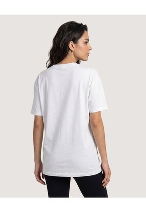 Camiseta Stitch Attack Para Mujer Crema Ostu