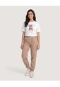 Camiseta Mickey Minnie Magic  Para Mujer Crema Ostu de Ostu
