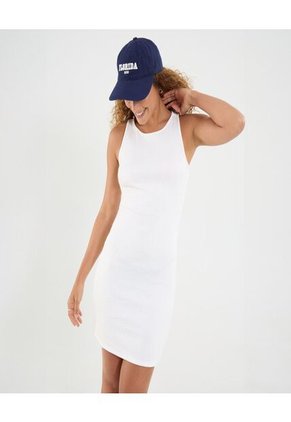 Vestido Para Mujer M/Sisa Corto Color Crema Marca Ostu #40170281