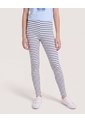 Pack X2 Leggings Rayas Para Niña  Infantil Niña Negro Ostu de Ostu