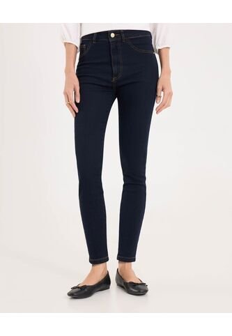 Jean Para Mujer Skinny Color Azul  Marca Ostu #40160419 Ostu