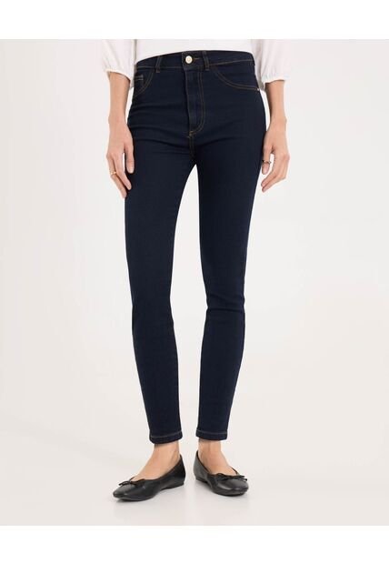 Jean Para Mujer Skinny Color Azul  Marca Ostu #40160419