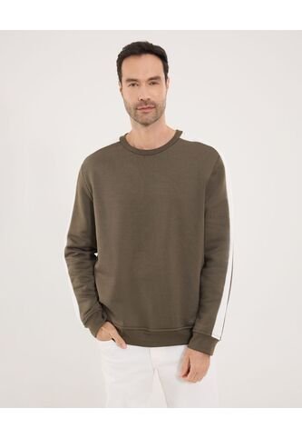 Buzo Para Hombre Cuello Redondo Color Verde Marca Ostu #60060562 Ostu