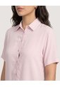 Camisa Manga Corta  Para Mujer Lila Ostu de Ostu