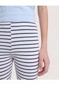 Pack X2 Leggings Rayas Para Niña  Infantil Niña Negro Ostu de Ostu