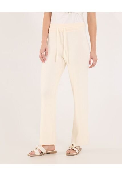 Pantalón Para Mujer Moda Color Crema Marca Ostu #40070610