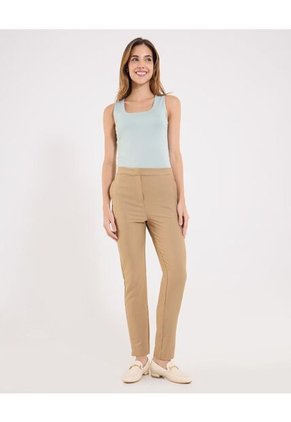 Pantalón Para Mujer Moda Color Café Marca Ostu #40070790