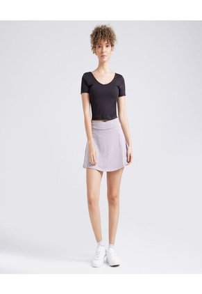 Crop Top Para Mujer Crop Top Color Negro Marca Ostu #40091750