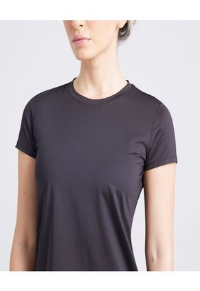 Camiseta Para Mujer Manga Corta Cuello Redondo Color Negro Marca Ostu #40091735