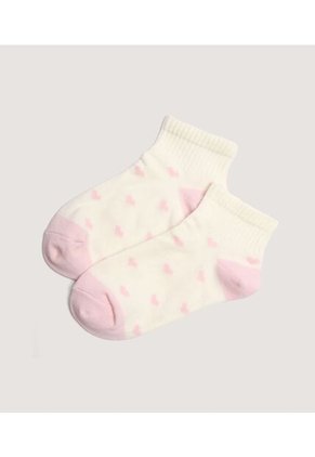 Medias Infantil Niña Tobillera Color Rosa Marca Ostu #90980158