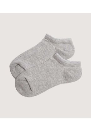 Medias Infantil Niña Invisible Color Gris Marca Ostu #90980154