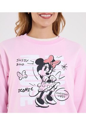 Buzo Para Mujer Cuello Redondo Color Rosado Marca Ostu #40060515