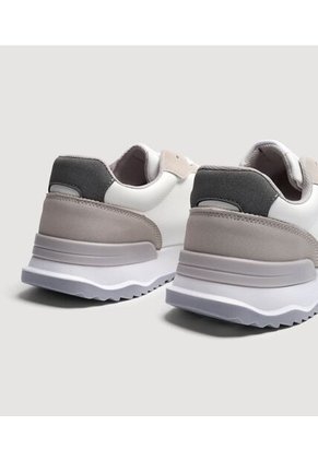 Tenis Para Hombre Formal Color Blanco Marca Ostu #60720128