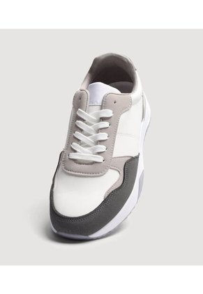 Tenis Para Hombre Formal Color Blanco Marca Ostu #60720128