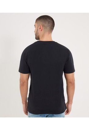 Camiseta Para Hombre Manga Corta Cuello Redondo Color Negro Marca Ostu #60091826