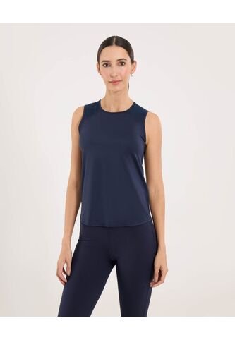 Camiseta Para Mujer Manga Sisa Cuello Redondo Color Azul Marca Ostu #40092452 Ostu