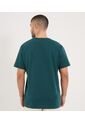 Camiseta Para Hombre Manga Corta Cuello Redondo Color Verde Marca Ostu #60091845 de Ostu