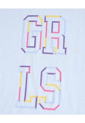 Pijama Para Niña M/C P/C Color Celeste Marca Ostu #90040067