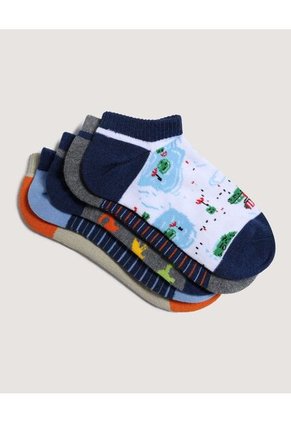 Medias Para Niño Invisible Color Pack X Marca Ostu #80980108