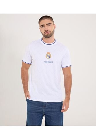 Camiseta Para Hombre Manga Corta Cuello Redondo Color Blanco Marca Ostu #60091816 Ostu
