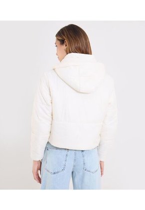 Chaqueta Para Mujer Acolchada Color Crema Marca Ostu #40080253