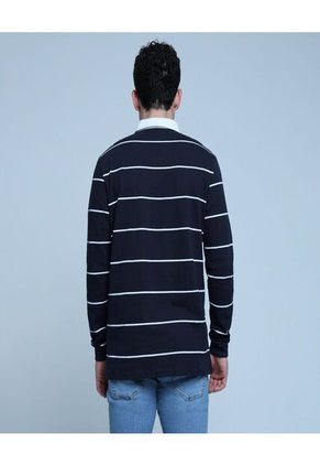 Buzo Para Hombre Cuello Camisero Color Azul  Marca Ostu #60060368