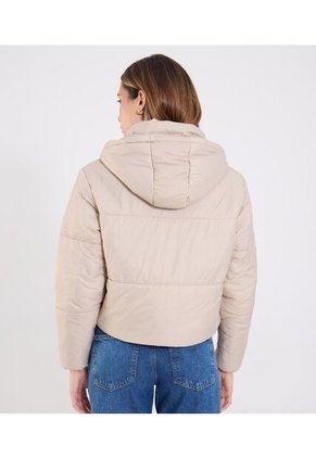 Chaqueta Para Mujer Acolchada Color Beige Marca Ostu #40080253