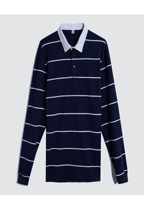 Buzo Para Hombre Cuello Camisero Color Azul  Marca Ostu #60060368