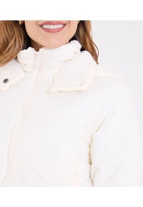 Chaqueta Para Mujer Acolchada Color Crema Marca Ostu #40080253