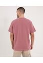 Camiseta Para Hombre Manga Corta Cuello Redondo Color Rosa Marca Ostu #60091775 de Ostu
