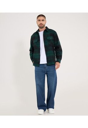Chaqueta Para Hombre Moda Color Verde Marca Ostu #60080115