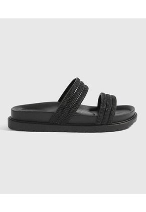 Sandalias Para Mujer  Color Negro Marca Ostu #40690009