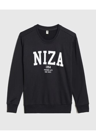 Buzo Infantil Niño Cuello Redondo Color Negro Marca Ostu #80060175 Ostu