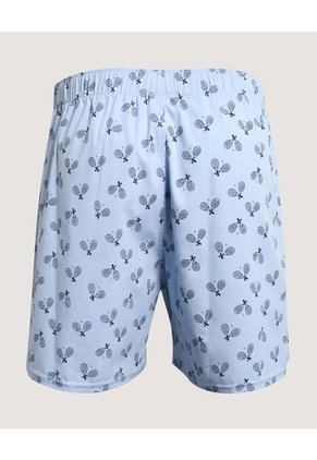 Boxer  Para Hombre Bragueta Amplio Color Azul Marca Ostu #60000511