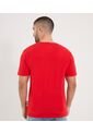 Camiseta Para Hombre Manga Corta Cuello Redondo Color Rojo Marca Ostu #60091827 de Ostu