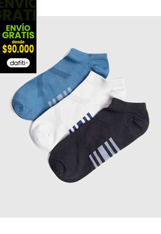 Medias Para Hombre Invisible Color Negro Marca Ostu #60980332 Ostu