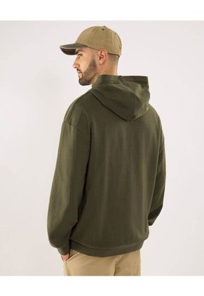 Buzo Para Hombre Hoodie Color Verde Marca Ostu #60060581