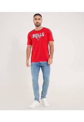 Camiseta Para Hombre Manga Corta Cuello Redondo Color Rojo Marca Ostu #60091827