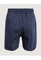 Boxer Para Hombre Bragueta Amplio Color Azul Marca Ostu #60000522 de Ostu